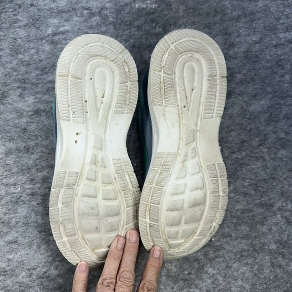 New Step Womens Size 8 Blue-Grey Teal Running Shoe Treaded Sole Sporty Comfort - Picture 4 of 4